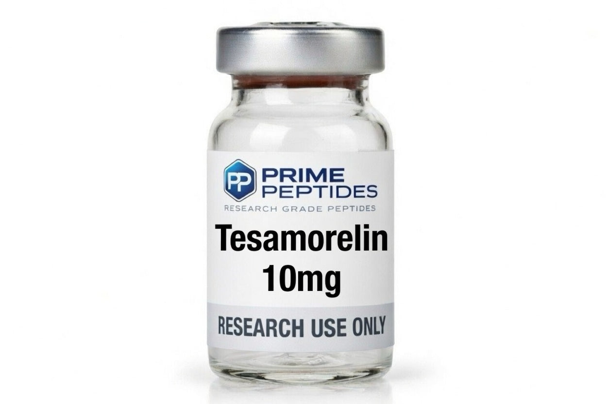 Tesamorelin 10mg (Research Grade) – For Laboratory Research Use Only