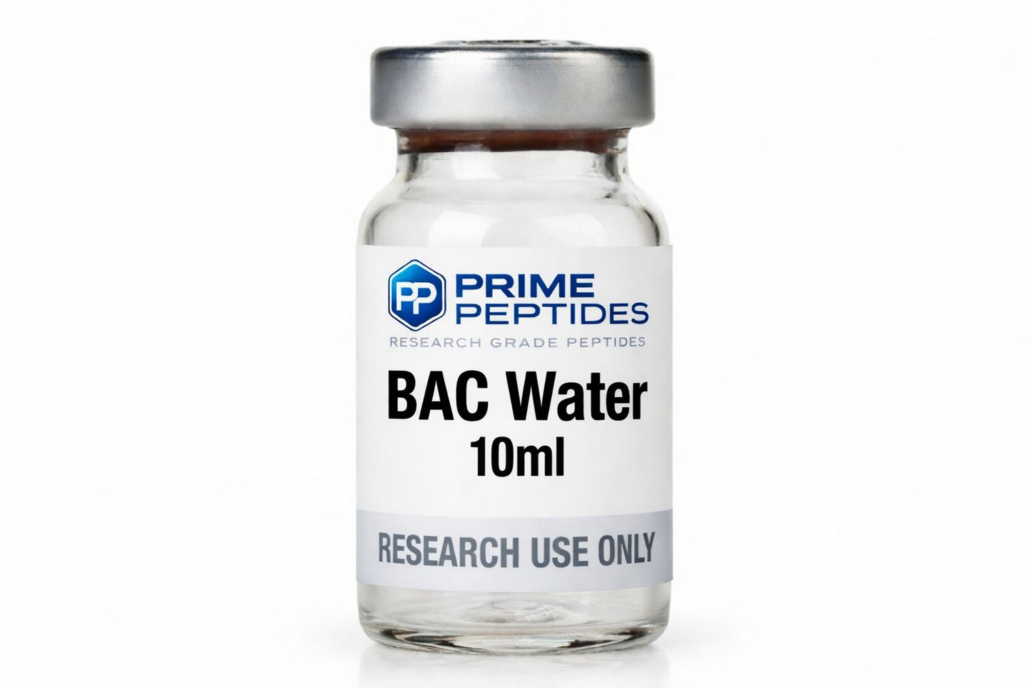 Bacteriostatic Water 10ml (Research Grade) – For Laboratory Research Use Only