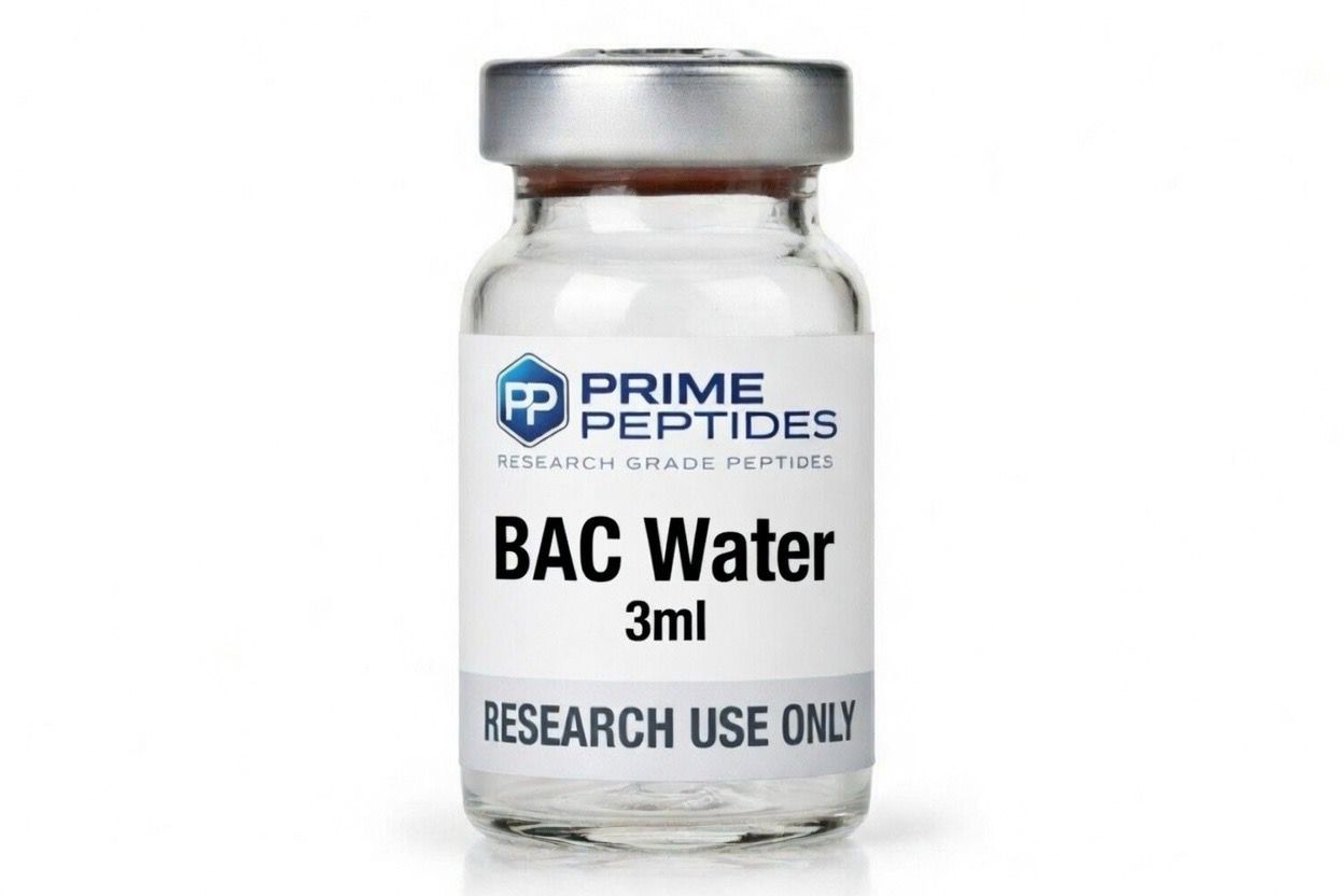 Bacteriostatic Water 2.5ml (Research Grade) – For Laboratory Research Use Only