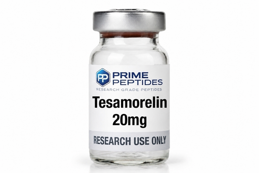 Tesamorelin 20mg (Research Grade) – For Laboratory Research Use Only